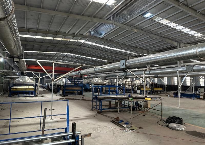 Welded Wire Mesh Plastic Coating Line, Production Line for Wire Mesh Roll