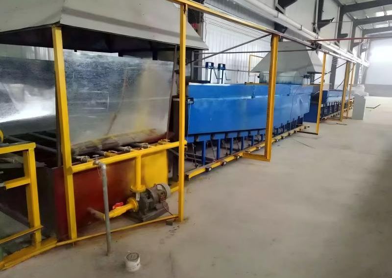 Welded Wire Mesh Plastic Coating Line, Production Line for Wire Mesh Roll