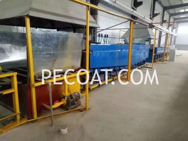 Dutch wire mesh welding wire mesh production plastic coating equipment line