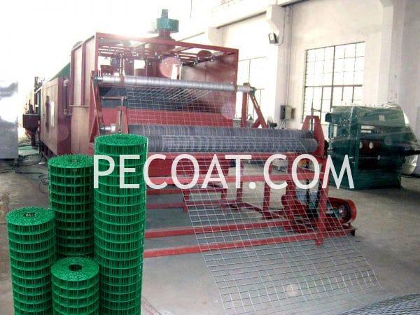 Dutch wire mesh welding wire mesh production plastic coating equipment3